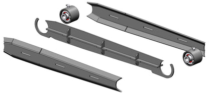 Carli 21-23 Ford Bronco Rear Fabricated Control Arms CS-BRCA-21 CS-BRCA-21 Technical Drawing