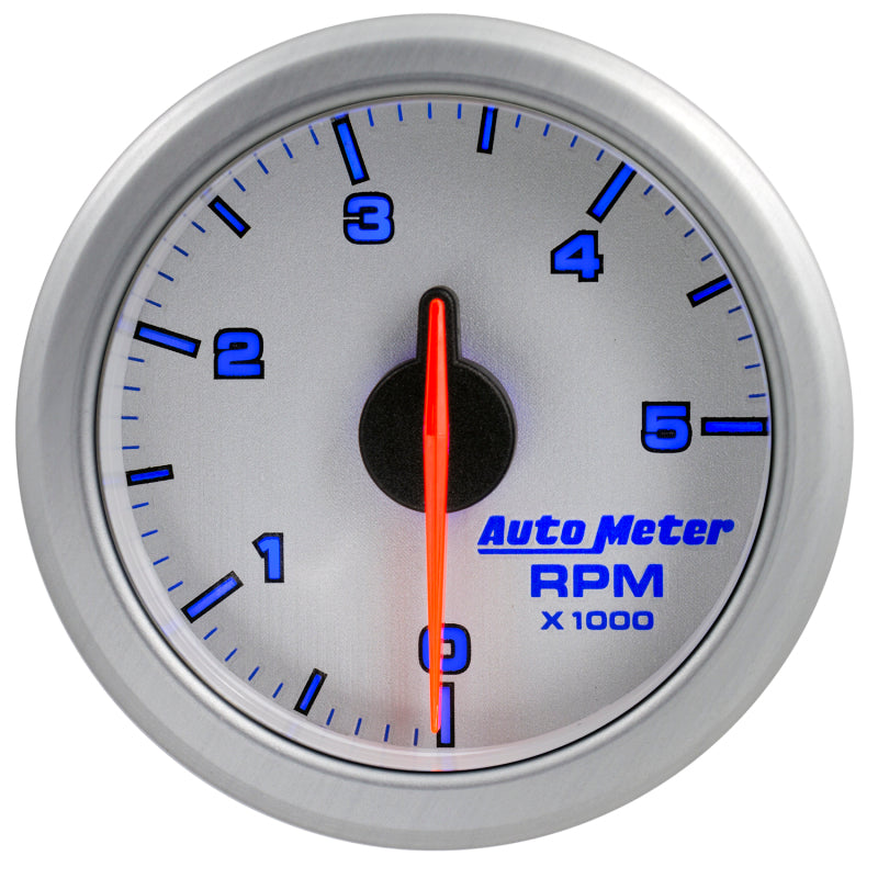 Autometer 2-1/16" Tach, 0-5,000 Rpm, Airdrive, Silver 9198-UL User 6
