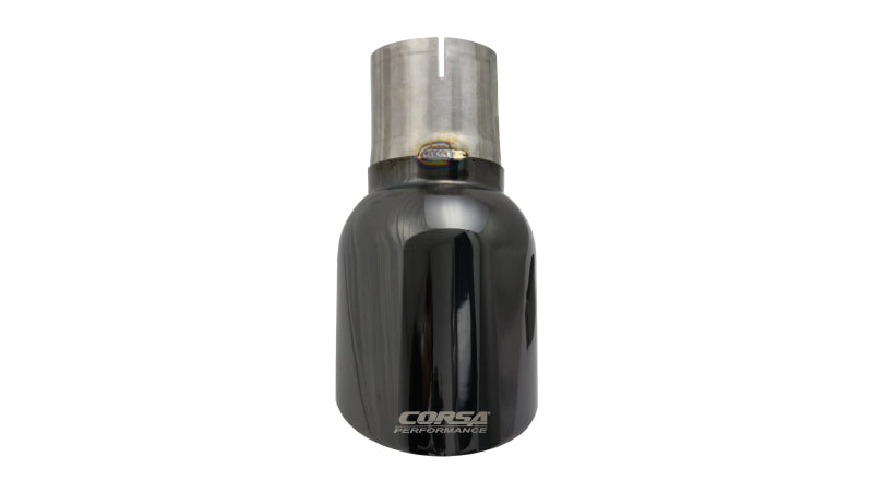 Corsa Single Universal 2.75in Inlet / 4.5in Outlet Black PVD Pro-Series Tip Kit TK008BLK TK008BLK Photo - Primary