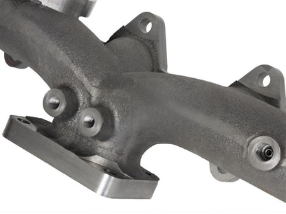 aFe BladeRunner Ported Ductile Iron Exhaust Manifold - Dodge Diesel Trucks 46-40054 Photo - Unmounted