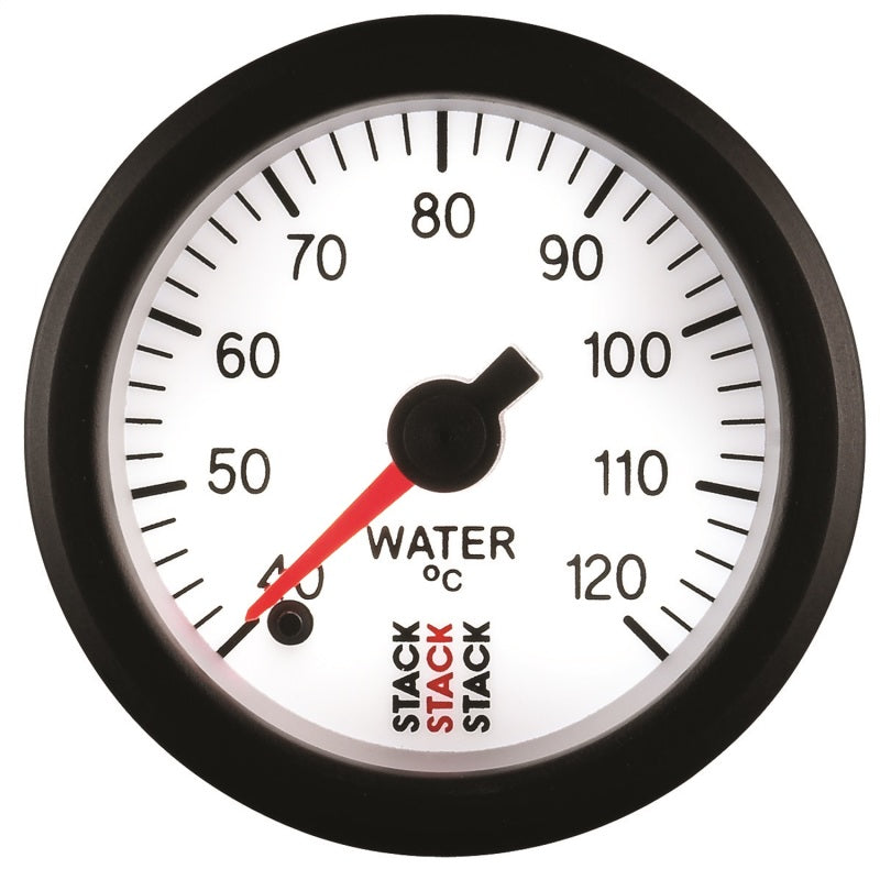 Autometer Stack 52mm 40-120 Deg C 1/8in NPTF Male Pro Stepper Motor Water Temp Gauge - White ST3357 ST3357 User 4