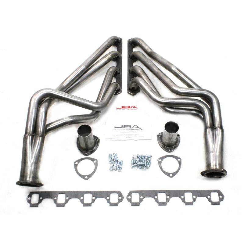 JBA 65-73 Ford Mustang 260-302/71-73 Ford 260-351W SBF 1-5/8in Primary Raw 409SS Long Tube Header 6613S 6613S Photo - Primary