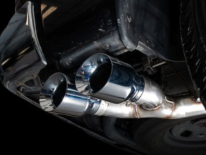 AWE Tuning 09-18 RAM 1500 5.7L (w/o Cutouts) 0FG Single Side Exit Cat-Back Exhaust - Chrome Tips 3015-32304 3015-32304 Photo - Mounted