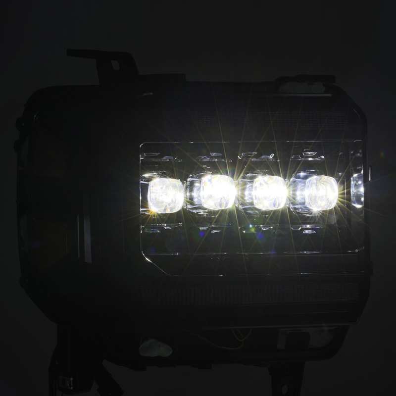 AlphaRex 14-18 GMC Sierra NOVA LED Proj Headlights Plnk Style Alpha Blk w/Activ Light/Seq Signal/DRL 880616 880616 User 4
