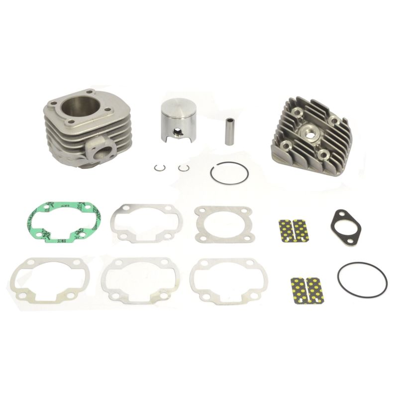 Athena CPI Aragon GP 50 47.6mm Bore 70cc 12mm Pin Domed Head Piston Big Bore Cylinder Kit w/Head P400099100002 P400099100002 Photo - Primary