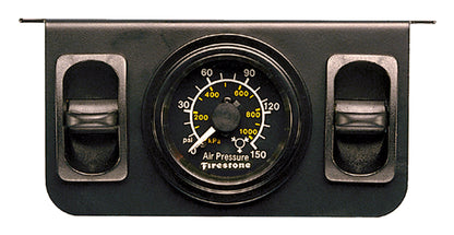 Firestone Electric Dual Pressure Gauge Dual - Black Plastic (WR17602577) 2577 2577 Photo - Primary