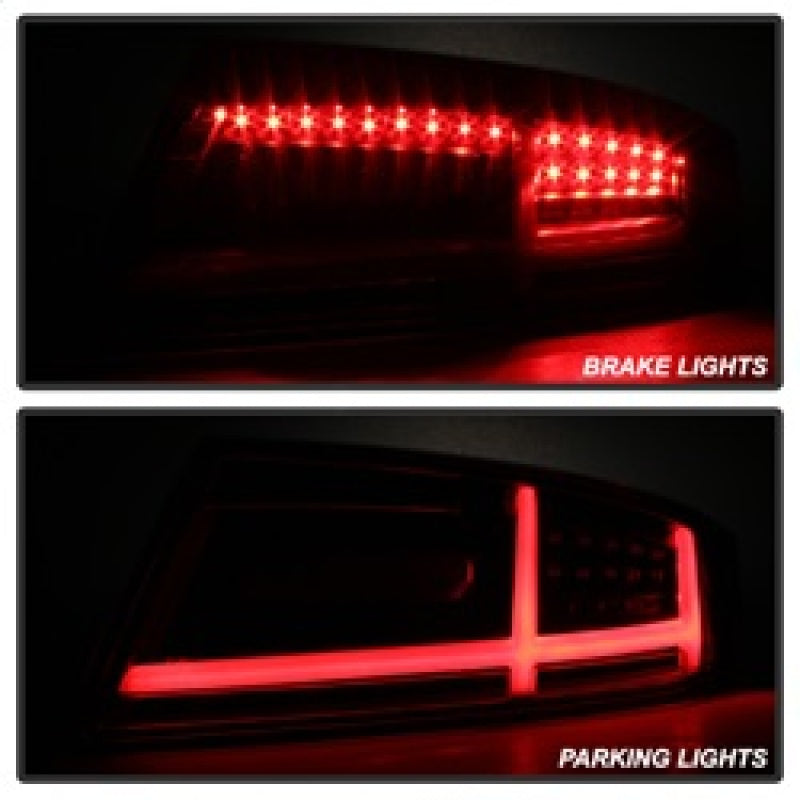 Spyder Audi TT 07-12 LED Tail Lights Black ALT-YD-ATT07-LED-BK 5081674 5081674 Photo - Unmounted