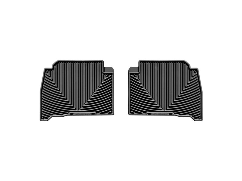 WeatherTech WT Rubber Mats - Rear - Blk Floor Mats Floor Mats - Rubber main image