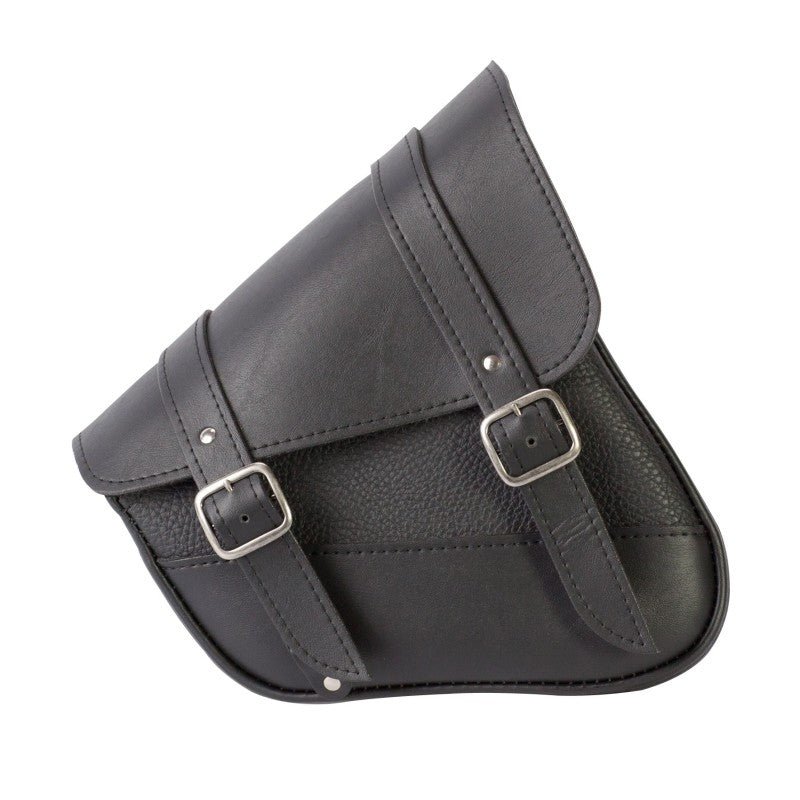Willie & Max HD Sportsters, Custom Hard Tails Swingarm Bag Dual Shock(10.5inLx11.5inWx4.5inH)- Black 59778-00 59778-00 User 1