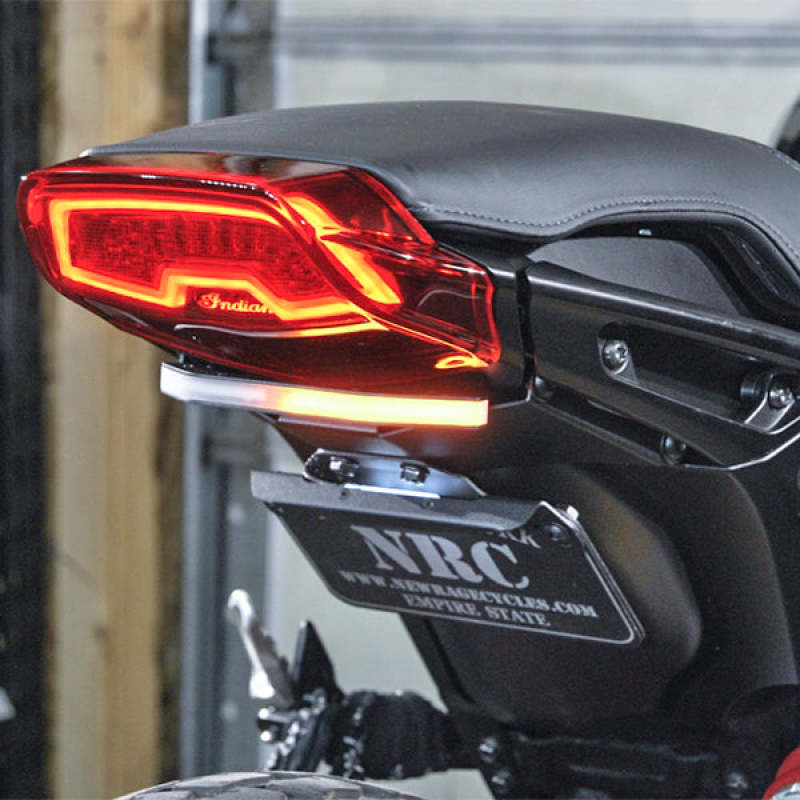 New Rage Cycles 19-24 Indian FTR 1200 Fender Eliminator Kit-Tucked FTR-FE FTR-FE Photo - Primary