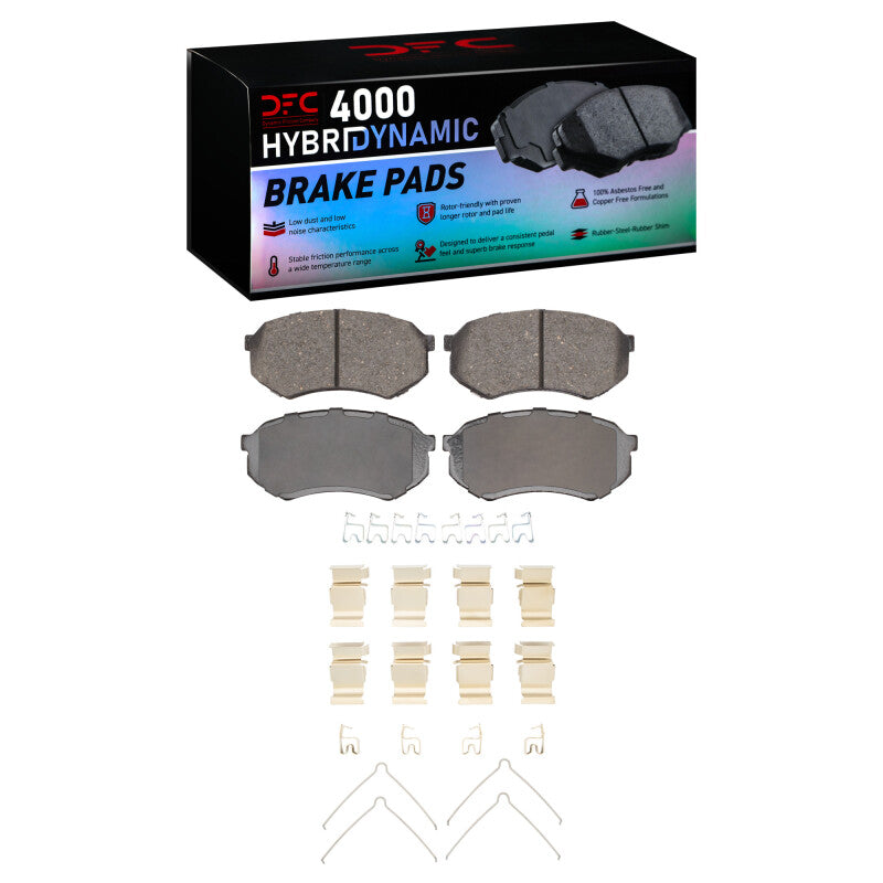 DFC DFC 4000 HybriDynamic Brake Pads Brakes, Rotors & Pads Brake Pads - OE main image