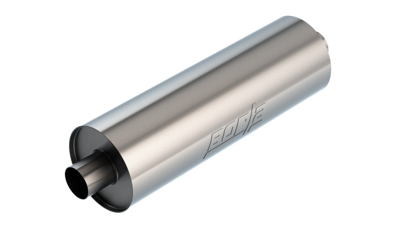 Borla Specialty Muffler 2.75in Center In/Out 7.75in Dia. 24in Body 29in OAL Touring Un-Notched 401665 401665 Photo - Primary