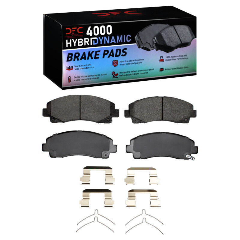 DFC DFC 4000 HybriDynamic Brake Pads Brakes, Rotors & Pads Brake Pads - OE main image
