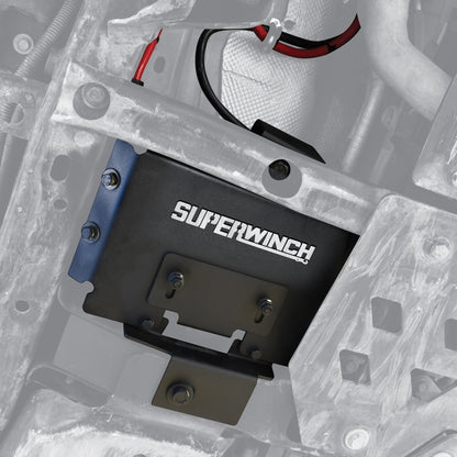 Superwinch Jeep Wrangler JL Auxili ary Batter Mount Black SUP2593 2593 Photo - Mounted