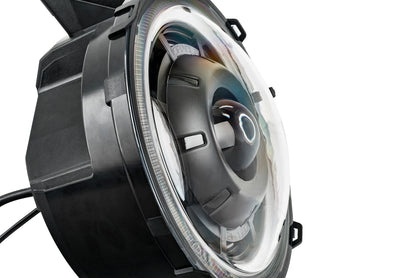 ORACLE Lighting Oracle Jeep JL/Gladiator JT Oculus Switchback Bi-LED Projector Headlights - Amber/White Switchback 5839-023 5839-023 Photo - Close Up