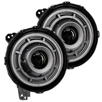ORACLE Lighting Oracle Oculus Bi-LED Projector Headlights for Jeep JL/Gladiator JT - Graphite Metallic - 5500K 5839-504-PAU 5839-504-PAU Photo - Primary