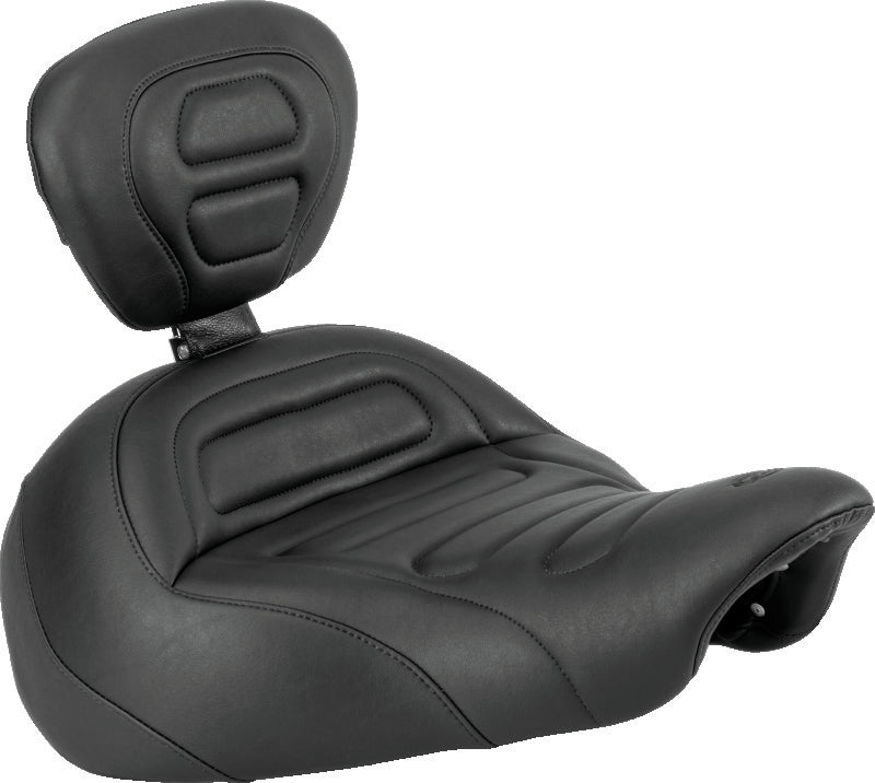 Mustang Motorcycle Mustang 17-21 Honda Rebel 300, 500 Tripper Solo Seat - Black 84000 84000 Photo - Primary