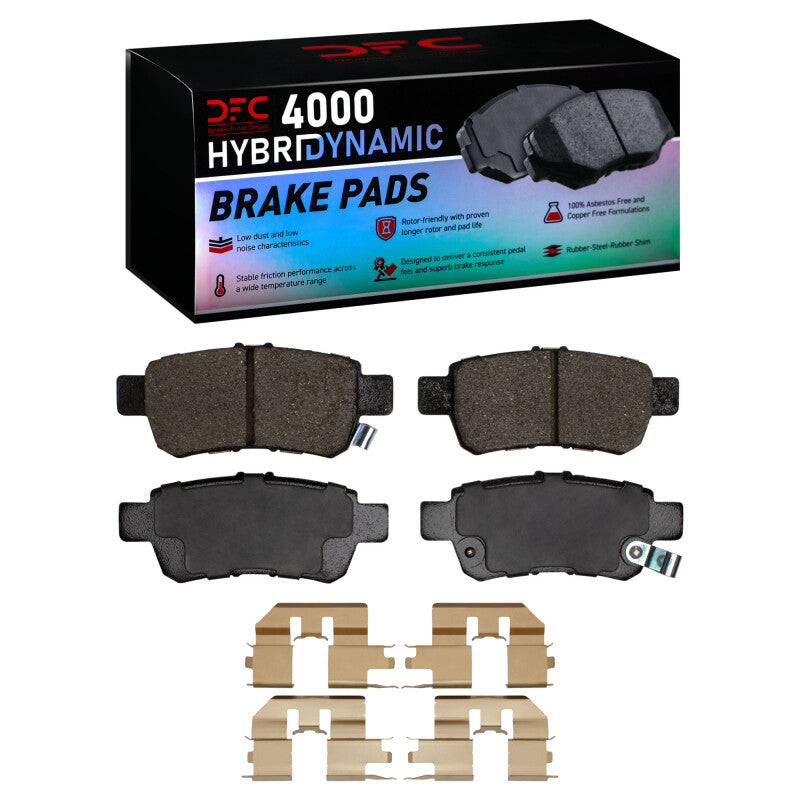 DFC DFC 4000 HybriDynamic Brake Pads Brakes, Rotors & Pads Brake Pads - OE main image