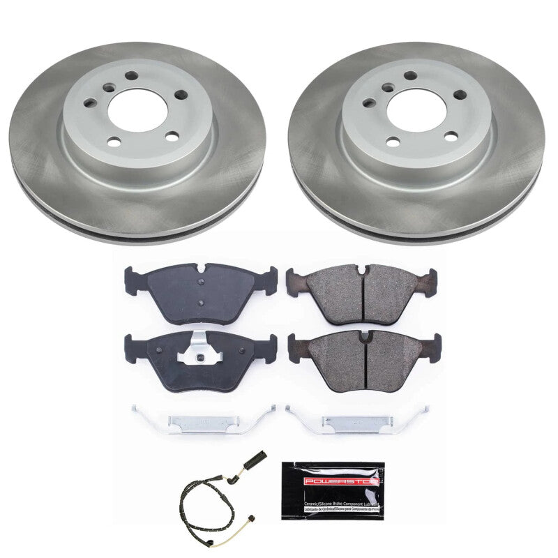 PowerStop Power Stop 04-10 BMW X3 Front Semi-Coated Rotor Kit SC5298 SC5298 Photo - Primary
