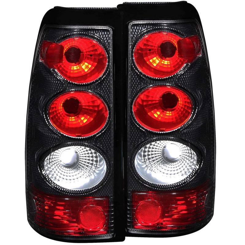 Anzo 2003-2006 Chevrolet Silverado 1500 Taillights Carbon 211021 Photo - Primary