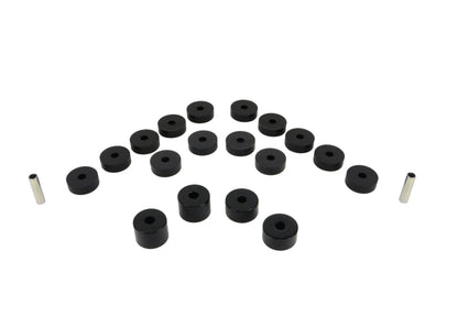 Whiteline 1974-1975 Jeep CJ5 Body Mount Bushing Set W93542 W93542 Photo - Close Up
