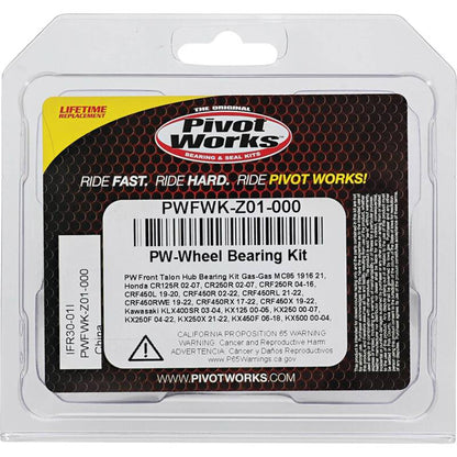 Pivot Works 22-23 Gas-Gas MC85 1714 PW Front Talon Hub Bearing Kit PWFWK-Z01-000 PWFWK-Z01-000 Photo - Primary