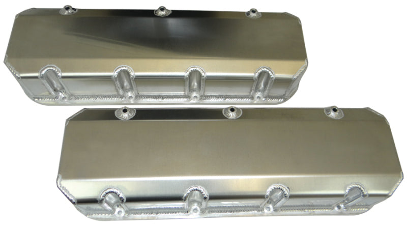 Moroso Chevrolet Big Block (w/Symmetrical Port) Valve Cover - Exhaust Pockets/Intake Tubes - Alum 68486 68486 Photo - Primary