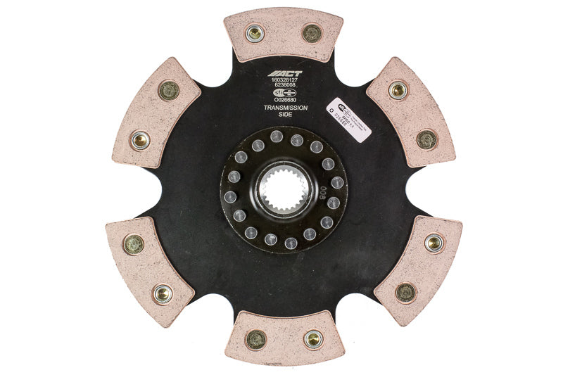 ACT 6-Puck Solid Hub Race Disc Ford Focus ZX3 L4 01-03 6236008 Photo - Primary