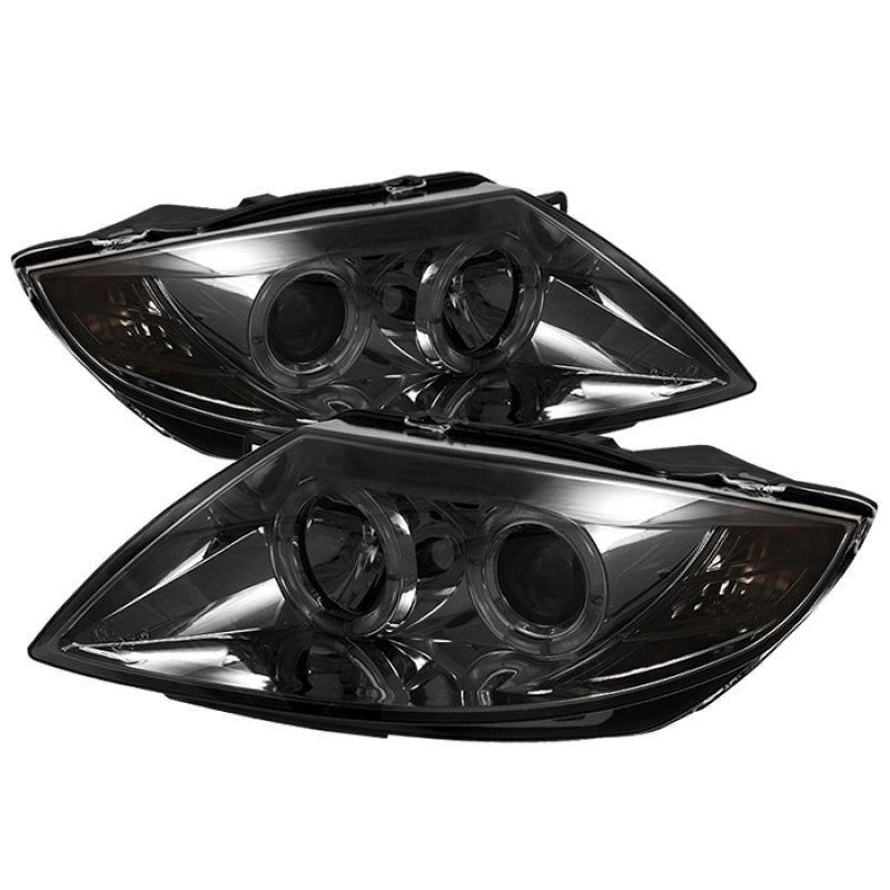 Spyder BMW Z4 03-08 Projector Headlights Halogen Model Only - LED Halo Smoke PRO-YD-BMWZ403-HL-SM 5017413 5017413 Photo - Primary
