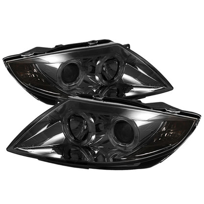 Spyder BMW Z4 03-08 Projector Headlights Halogen Model Only - LED Halo Smoke PRO-YD-BMWZ403-HL-SM 5017413 5017413 Photo - Primary