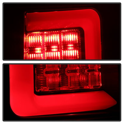 Spyder Jeep Grand Cherokee 05-06 Version 2 Light Bar LED Tail Lights - Black 5085788 5085788 Photo - Unmounted