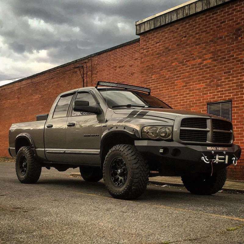 Road Armor 02-05 Dodge 1500 Stealth Front Winch Bumper - Tex Blk 44030B 44030B Photo - Primary