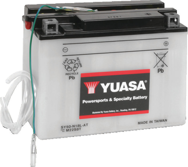 Yuasa Battery Yuasa Sy50-N18L-At Yuasa Battery YUAM22S8T YUAM22S8T Photo - Primary