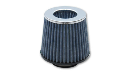 Vibrant Open Funnel High Performance Air Filter, 2.5" Inlet ID - Chrome Cap 1921C Photo - Primary