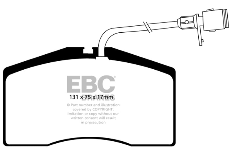 EBC Disc Brake Pad Set DP41327R Photo - Primary