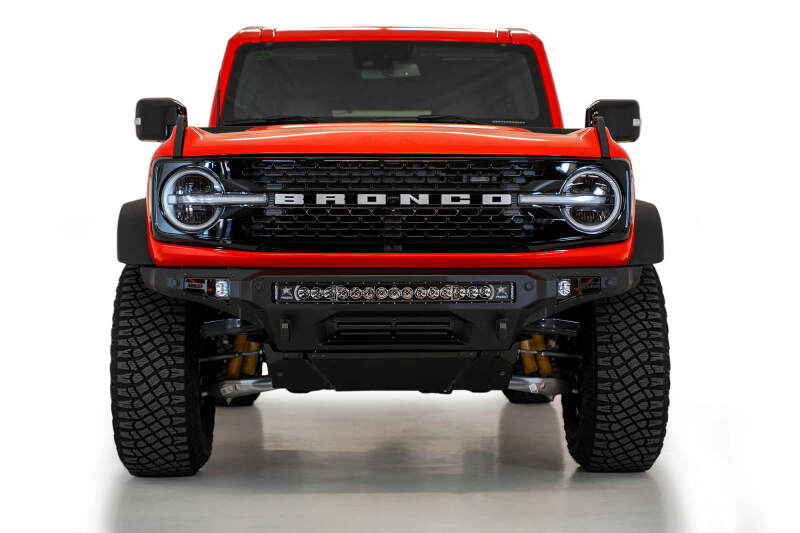 Addictive Desert Designs 2021+ Ford Bronco Stealth Fighter Front Bumper w/ Winch Mount F230142210103 F230142210103 Photo - Mounted