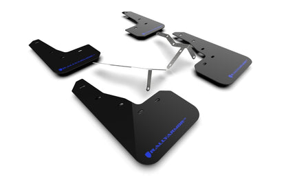 Rally Armor 2022 Honda Civic (Incl. Si/Sport/Touring) Black UR Mud Flap w/ Blue Logo MF90-UR-BLK/BL MF90-UR-BLK/BL Photo - Primary