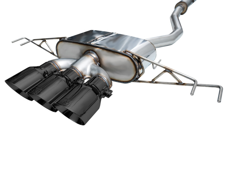 AWE Tuning 2023 Honda Civic Type R FL5 Touring Edition Exhaust w/ Triple Diamond Black Tips 3015-53287 3015-53287 Photo - out of package