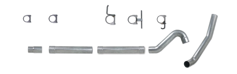 Diamond Eye Performance Diamond Eye KIT 4in CB MFLR RPLCMENT PIPE SGL AL: 03-06 FORD 6.0L EXCURSION K4354A-RP K4354A-RP Photo - Primary