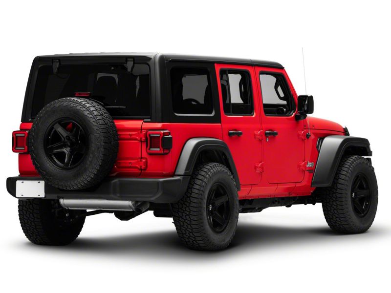 Raxiom 18-23 Jeep Wrangler JL Horizon LED Tail Lights- BlkHousing- Red Lens J133625-JL J133625-JL Photo - Close Up