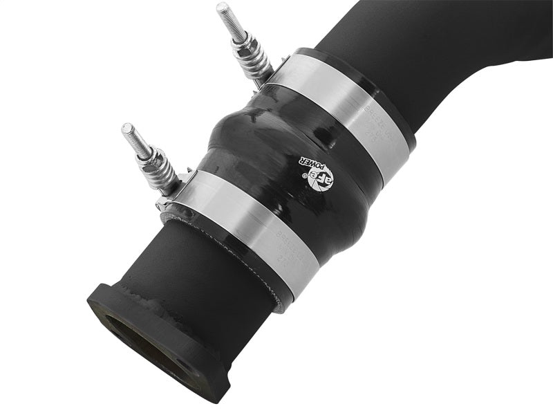 aFe BladeRunner 3in Aluminum Intercooler Tubes Hot and Cold Nissan Titan 46-20284-B Photo - Unmounted