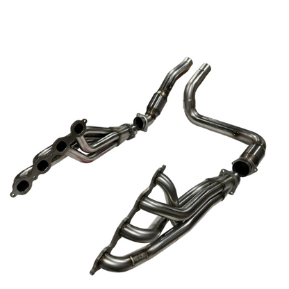 Kooks Headers Kooks 23+ Cadillac Escalade V 1-7/8in Long Tube Header & GREEN Catted Conn. Kit 2864H430 2864H430 Photo - Primary