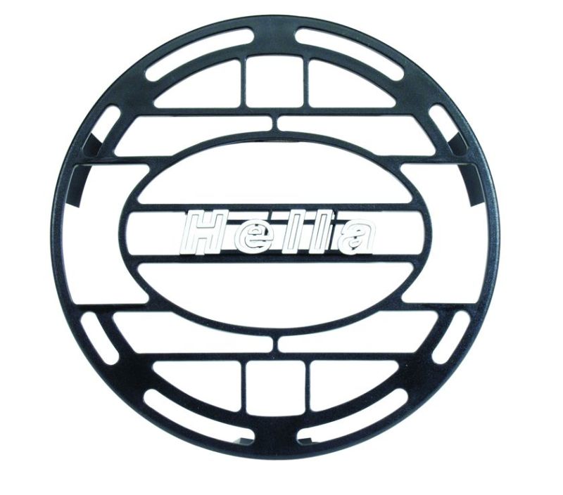Hella Stone Shield Round Plastic Black Hella Logo Light Cover 148995001 148995001 Photo - Primary