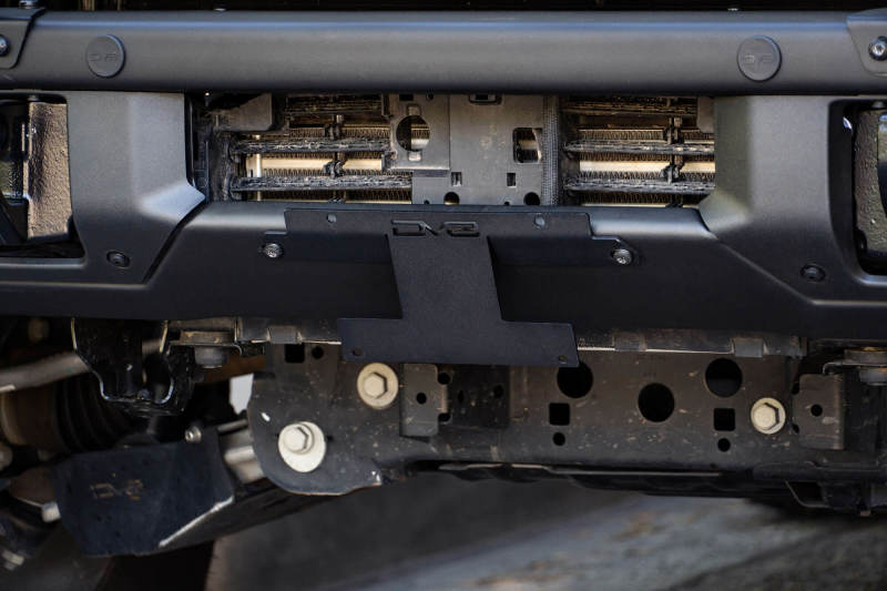 DV8 Offroad 21-22 Ford Bronco Factory Front Bumper Licence Relocation Bracket - Front LPBR-01 LPBR-01 User 2