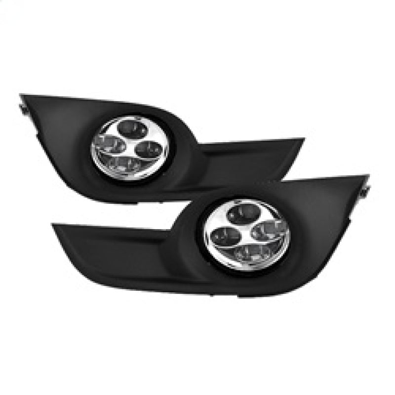 Spyder Nissan Altima 2013-2015 Sedan Daytime DRL LED Running Fog Lights w/Switch Clear FL-DRL-NA13-C 9031649 9031649 Photo - Primary