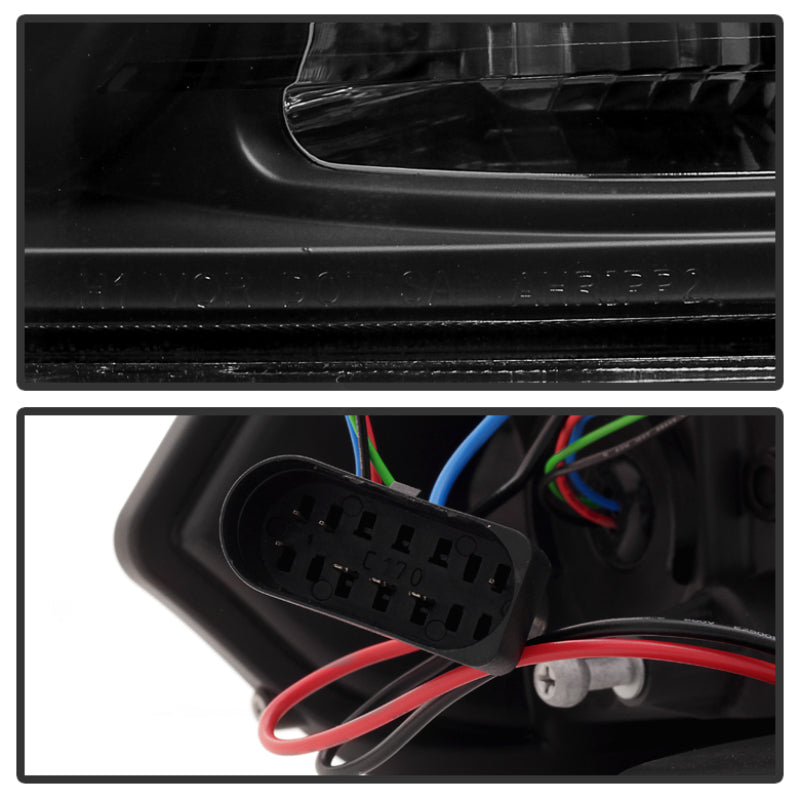 Spyder Dodge Ram 13-15 Projector Headlights Light Bar DRL Black PRO-YD-DR13-LBDRL-BK 5080912 5080912 User 1