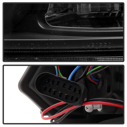Spyder Dodge Ram 13-15 Projector Headlights Light Bar DRL Black PRO-YD-DR13-LBDRL-BK 5080912 5080912 User 1