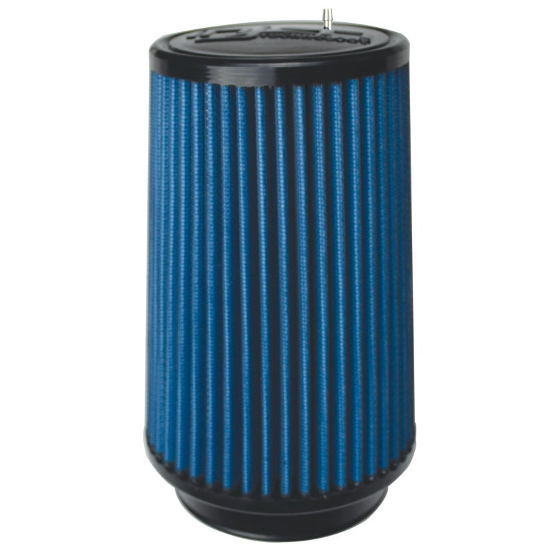 Injen NanoWeb Dry Air Filter 3.25in Filter Neck 4.75in Base/ 6.90in tall/4.00in Top-45 Pleats X-1098-BB X-1098-BB Photo - Primary