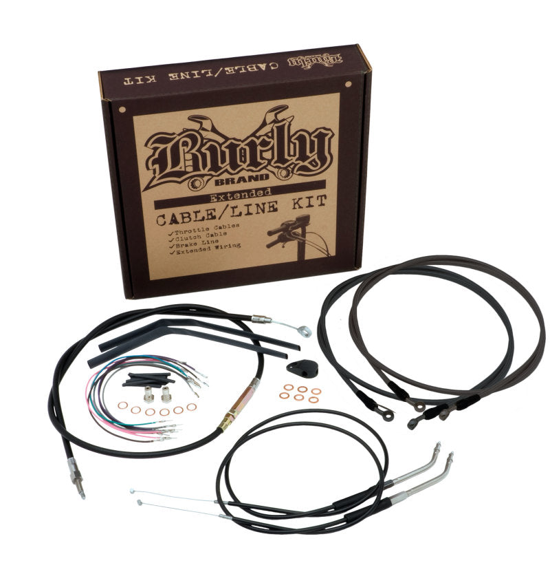 Burly Brand Cntrl Kit 14in Tbar Black B30-1263 B30-1263 User 1