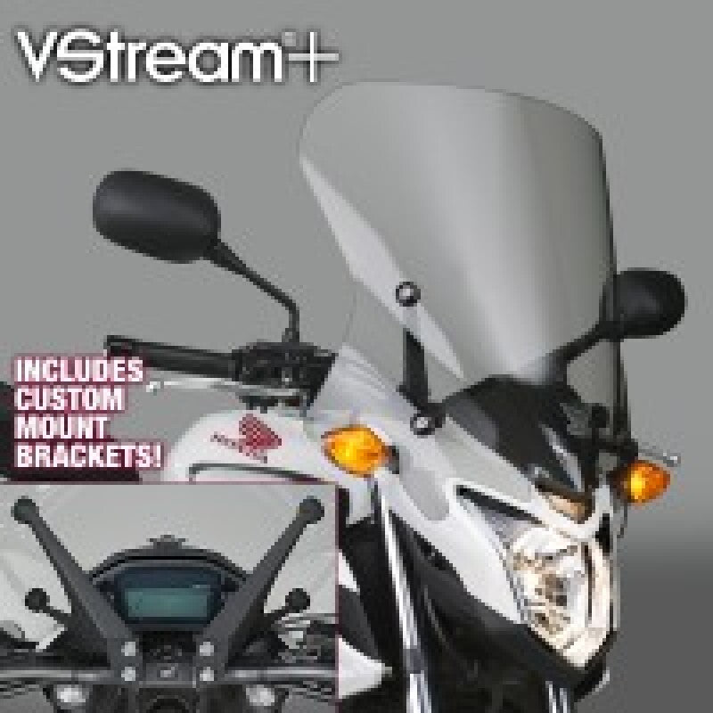 National Cycle 13-18 Honda CB500F- V Stream/ Wave Mid/Std. Windshield-Tinted N20055 N20055 User 1